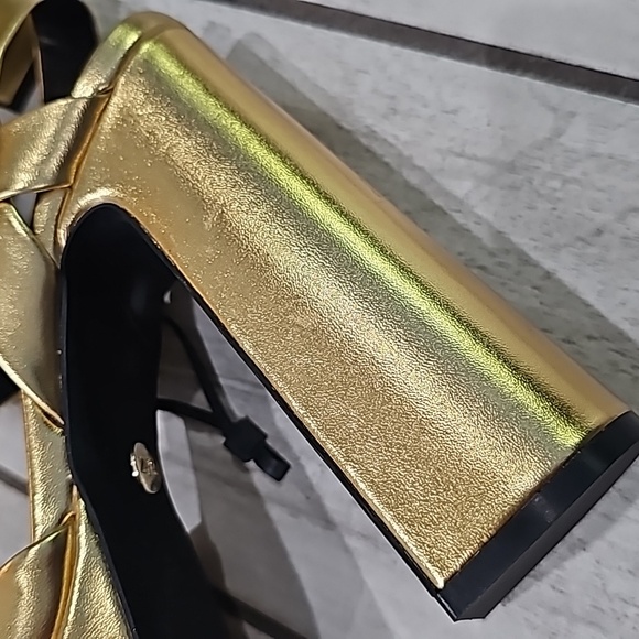 Zara platform chunk heels. - Picture 7 of 11